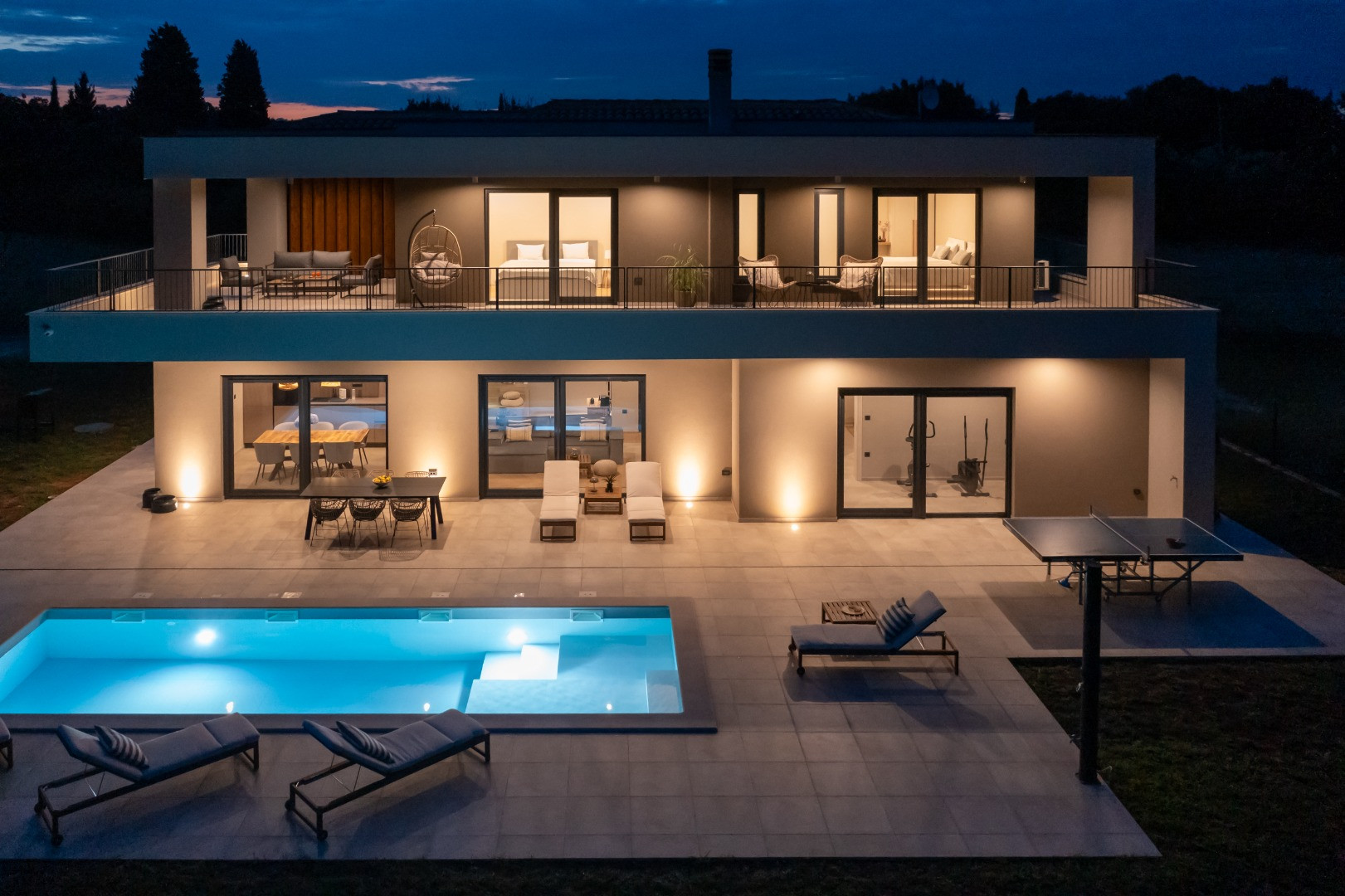 Villa Zidine - Peace, nature and luxury: a saltwater pool and panoramic sea views, Villa Zidine Puntera